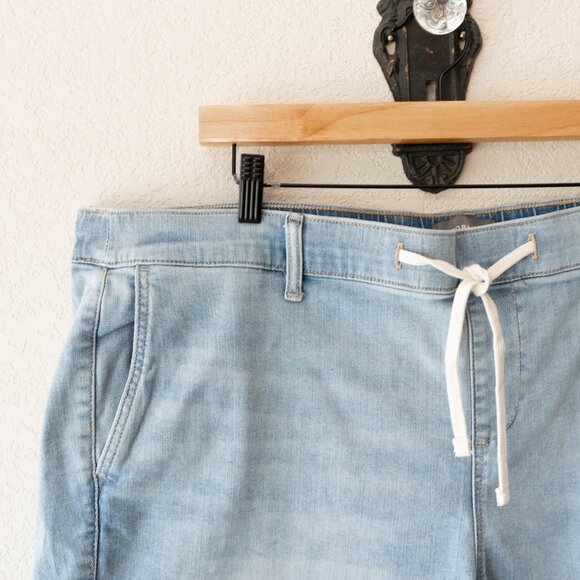 Torrid NWT 3X Light Wash Denim Shorts 5” Inseam Plus Size Weekend Soft Mid Rise - Picture 2 of 13